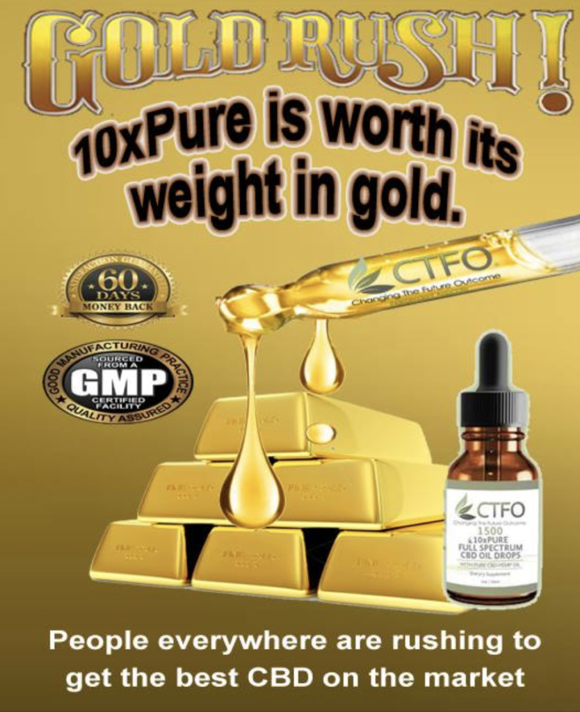 10X Pure CBD Oil